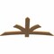 Ekena Millwork Davenport Timber Gable Bracket, Western Red Cedar, 72"W x 33"H x 1 1/2"D x 5 1/2"F, 11/12 Pitch GBW072X33X0206DAV00SWR - alternate 5
